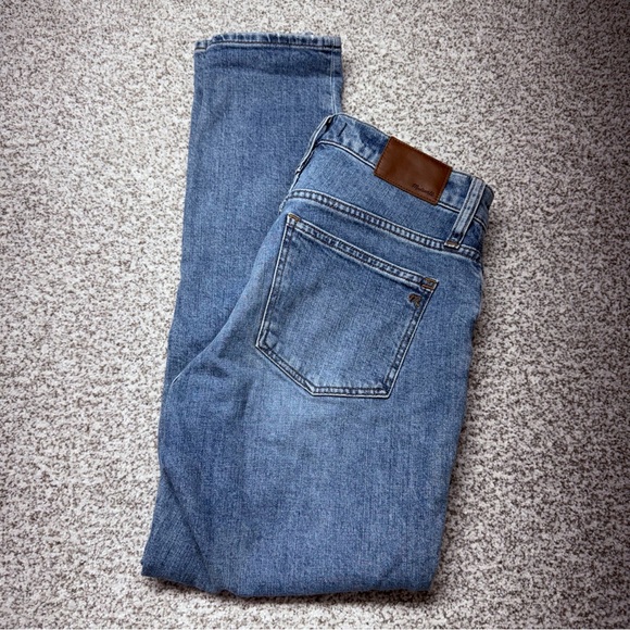 Madewell Denim - Women’s Madewell Light Blue 9” High-Rise Skinny Jeans Size 26x27